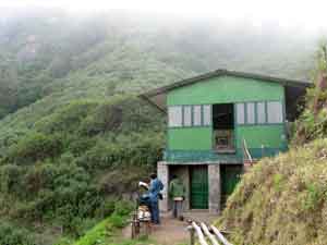 cliff hut
